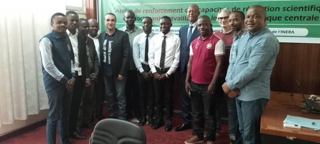 Participants à la formation Atelier de renforcement des capacités de rédaction scientifique © Cirad